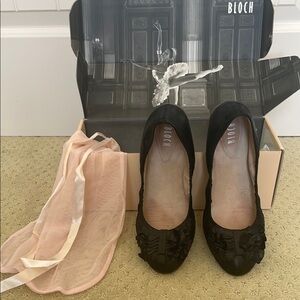 Bloch Black “Raphaela” Ballet Flats | Size 39